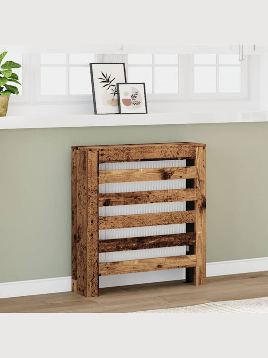 vidaXL Brown Particleboard Radiator Cover 78x20...