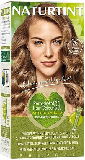 Ammonia-Free Hair Dye 7G Golden Blonde 170ml 7gr