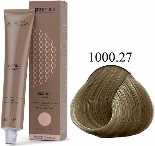 Indola Βαφή Μαλλιών 1000.27 Ξανθιστικό Περλέ Βιολέ 60ml