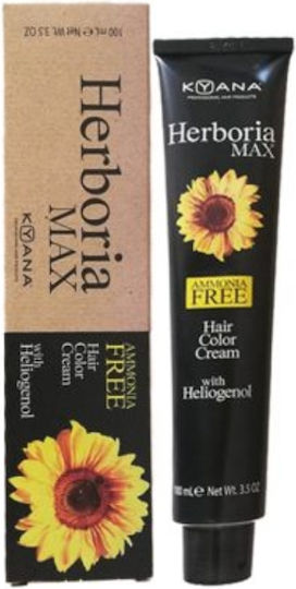 Kyana Herboria Max Βαφή Μαλλιών Χωρίς Αμμωνία 9/0 Ξανθό Πολύ Ανοιχτό 100ml