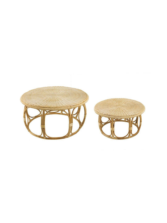 Tisch Rattan Stabil Natural Shade 101.6x101.6x50.8cm