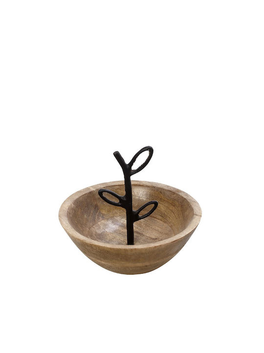 Espiel Decorative Bowl Black 20x20x17cm