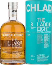 Bruichladdich Laddie Сингъл Малц Уиски 8 Години Шотландия В Кутия 50% 700мл