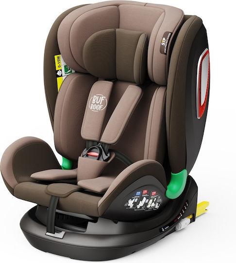 Buf Boof Platinum Deluxe Καθισματάκι Αυτοκινήτου i-Size με Isofix Coffee 0-36 kg