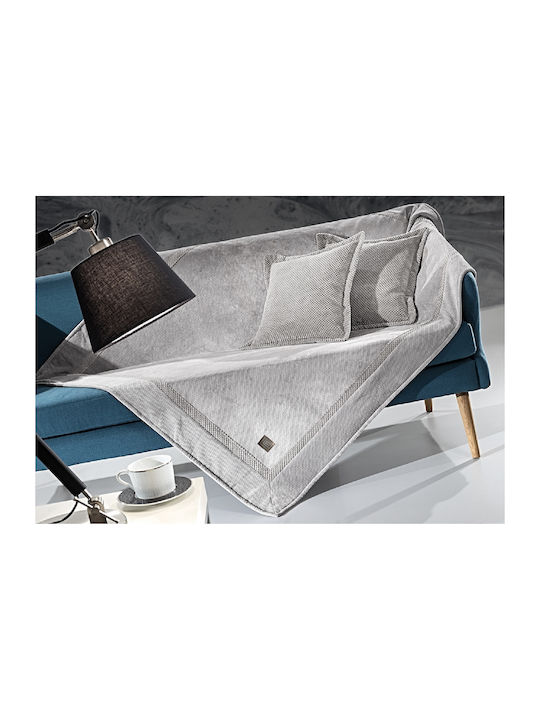 Guy Laroche Rubicon Armchair Throw 2 Sides 170x...