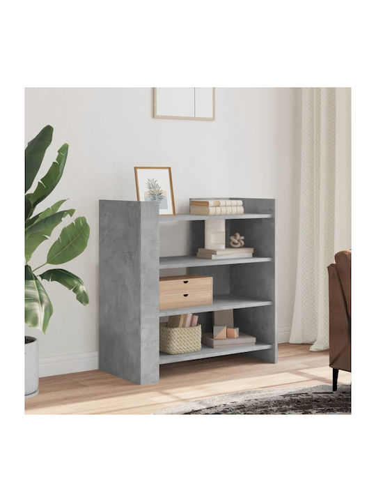Βιβλιοθήκη Γκρι 73.5x35x75εκ.