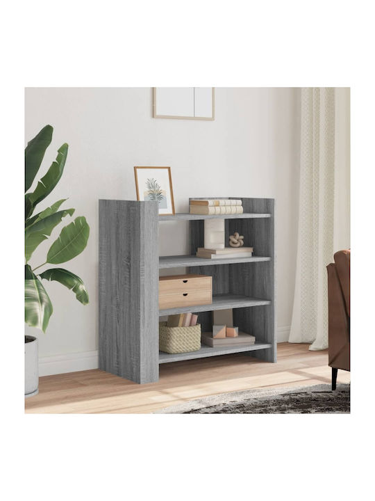Βιβλιοθήκη Γκρι Sonoma 73.5x35x75εκ.