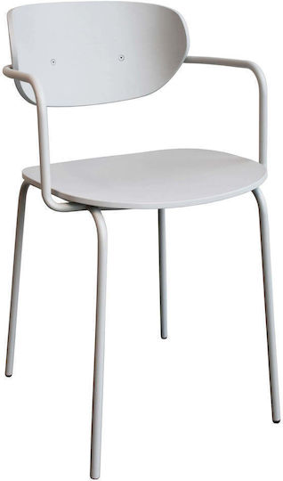 Arch Light Scaune Sala de mese Gri 1buc 48x48x48buc