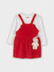 Joyce Kids Set with Pants Winter 2pcs Red