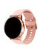 Spacecase Λουράκι Σιλικόνης Ροζ (Galaxy Watch 42mm)