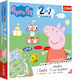 Brettspiel Peppa Pig 2 In 1 für 4 Spieler 3+ Jahre Trefl