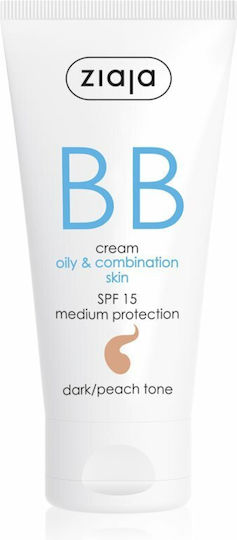 Ziaja BB Dark / Peach Tone Cream Face Day with SPF15 50ml