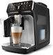 Philips Lattego 1500W Налягане 15бар за капучино с мелачка Сребриста