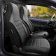 Auto Gs Car Cover Set 11pcs Leatherette Black