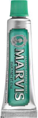 Marvis Classic Strong Mint Οδοντόκρεμα για Τερηδόνα & Πλάκα 10ml