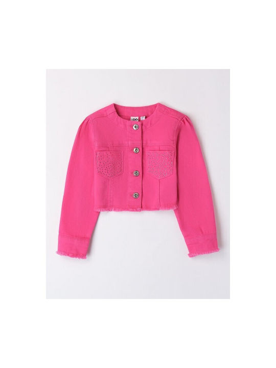 iDO Kids Coat Fucsia