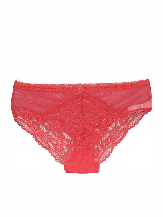 Damen Slip Coral
