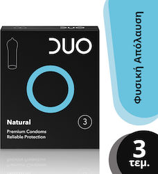 Duo Condoms Natural 3pcs