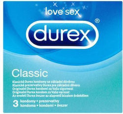 Durex Condoms Classic 3pcs 56mm