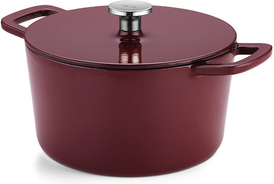 Fissler Moments Collection Tiefer Topf aus Gusseisen 4.5Es / 24cm