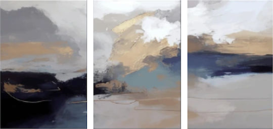 Τρίπτυχος Πίνακας σε Καμβά 102x51cm