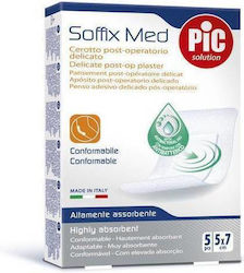 PiC Solution Soffix Med Αυτοκόλλητες Γάζες 5τμχ