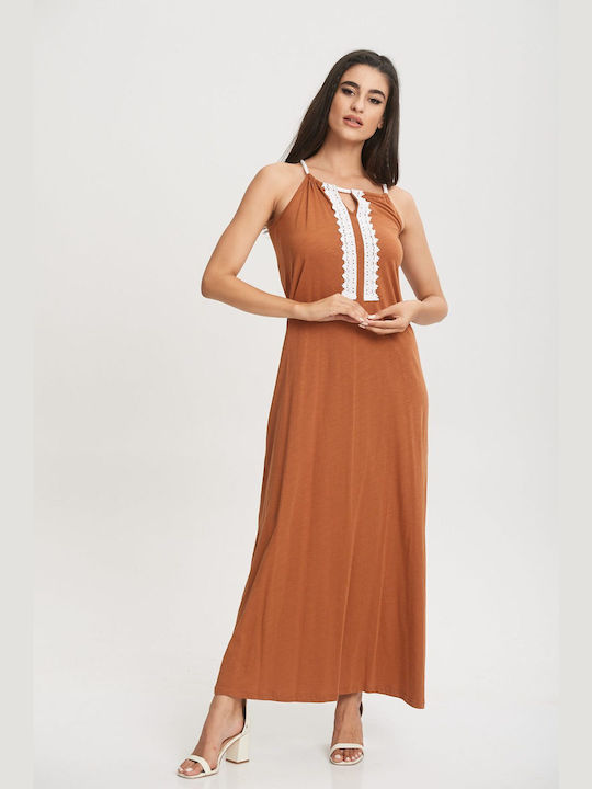 Olala Maxi Rochie Cinnamon