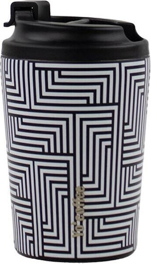 Yoko Ποτήρι Θερμός Ανοξείδωτο BPA Free 260ml Labyrinthe
