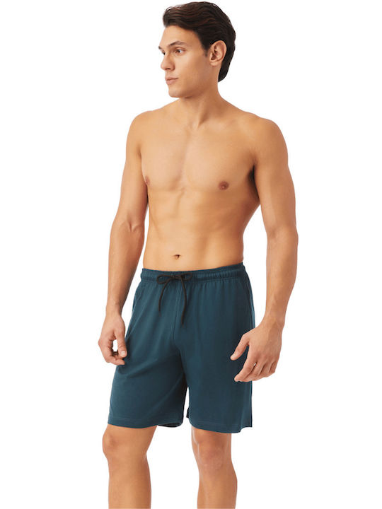 Minerva Herrenshorts Petrol Blue