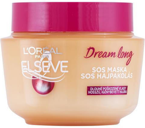 L'Oreal Paris Elseve Dream Long Sos Haarmaske für Anti-Frizz mit Keratin 300ml