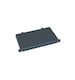 Central Οπτικό Patch Panel για Rack 1U 19" 12 Θυρών Μαύρο