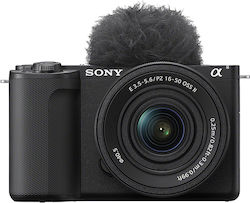 Sony Mirrorless Camera Crop Frame Black
