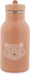 Trixie Mrs Cat 350ml Pink Kids Water Bottle Trixie Mrs Cat 350ml Pink Kids Water Bottle