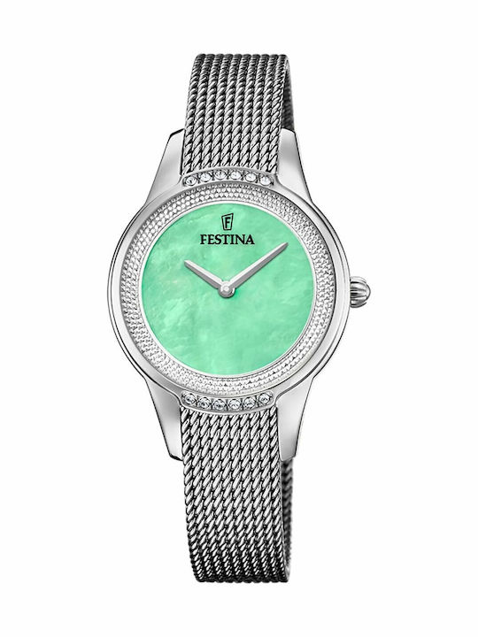 Festina Γυναικείο Ρολόι 30.2mm Μπαταρίας με Αση...