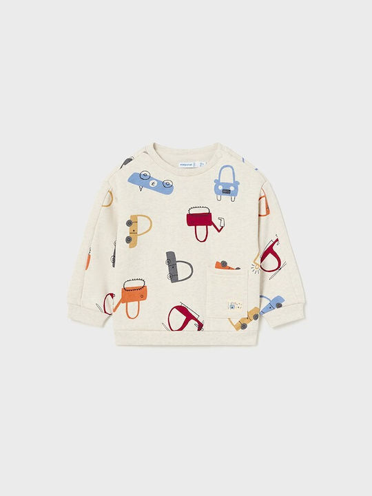 Mayoral Kids Blouse Long Sleeve Beige