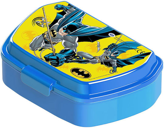 Warner Bros Plastik Kinder Lebensmittelbehälter Batman 18 x 13.5 x 5.5cm