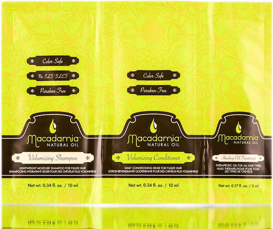 Macadamia Natural Oil Volumizing Shampoo & Conditioner & Healing Oil Treatment