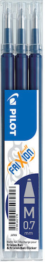 Pilot 3 Replacement Inks for Pen Medium Blue