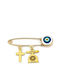 Goldsmith Child Safety Pin made of Silver with Cross