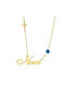 Goldsmith Necklace Name from Gold 14K