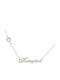 Goldsmith Name from Silver with Zircon
