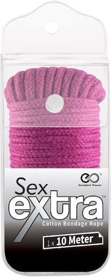 Nanma Sex Extra Σχοινί Δεσίματος σε Ροζ Χρώμα