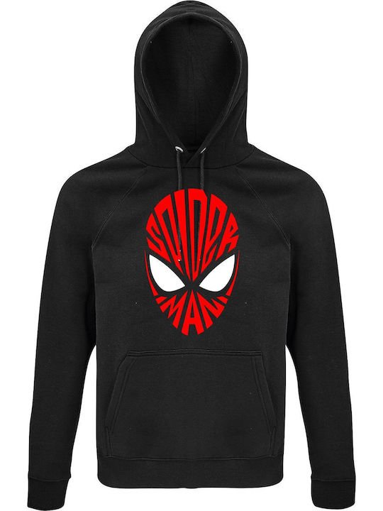 kirikoko Spiderman Fanart Kapuzenpulli Schwarz