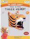 Fiesta Crafts Origami Construction 3d Mask Helmet Tiger Fiesta for Children 5+ years Years