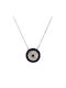 Goldsmith Necklace Eye from Gold Plated Silver