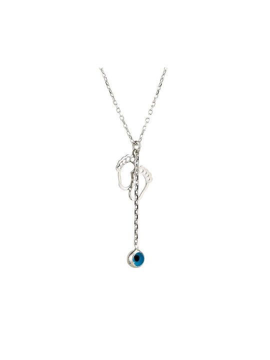 Goldsmith Necklace Eye from Silver