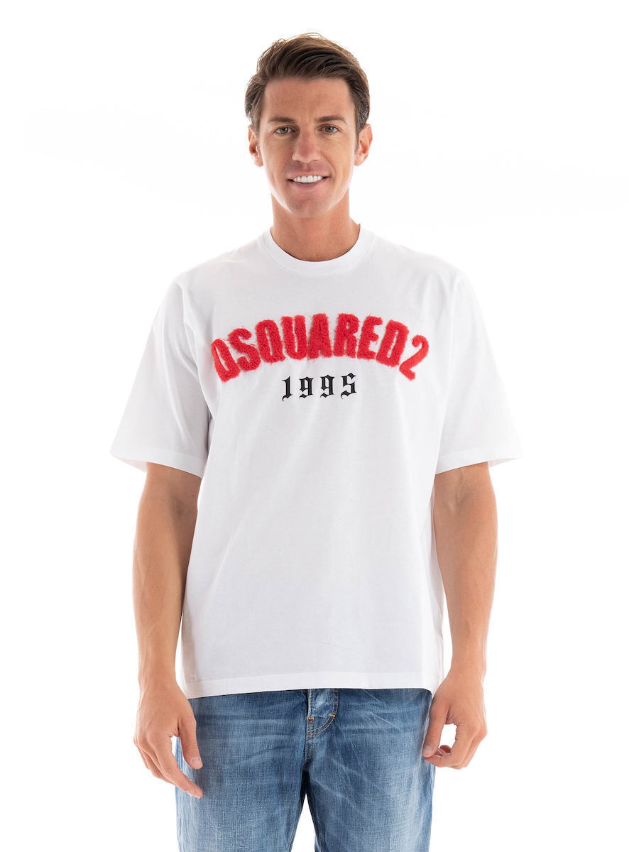 Dsquared2 T-shirt White S74GD1309S23009-100 | Skroutz.mt