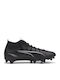 Ultra Match+ FG/AG Football Shoes with Cleats in Black