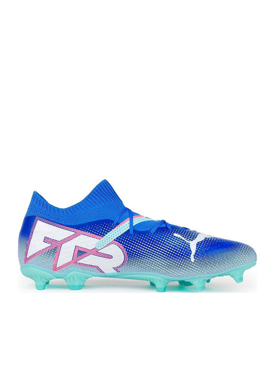 PUMA Future 7 Pro Football Shoes with Cleats Blue