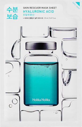 Holika Holika Маска Плат За Лице Skin Rescuer С Хиалуронова Киселина